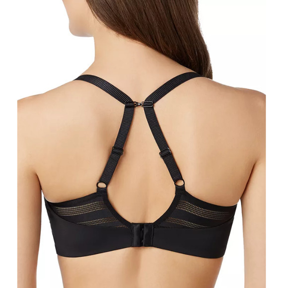 Le Mystere Active Balance Sheer Striped Bra - Picture 2 of 7